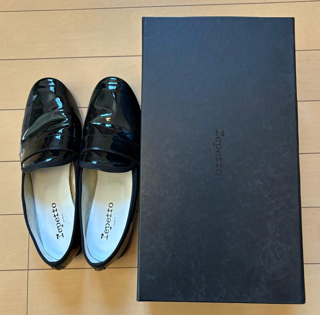 repetto MICHAEL エナメル ローファー