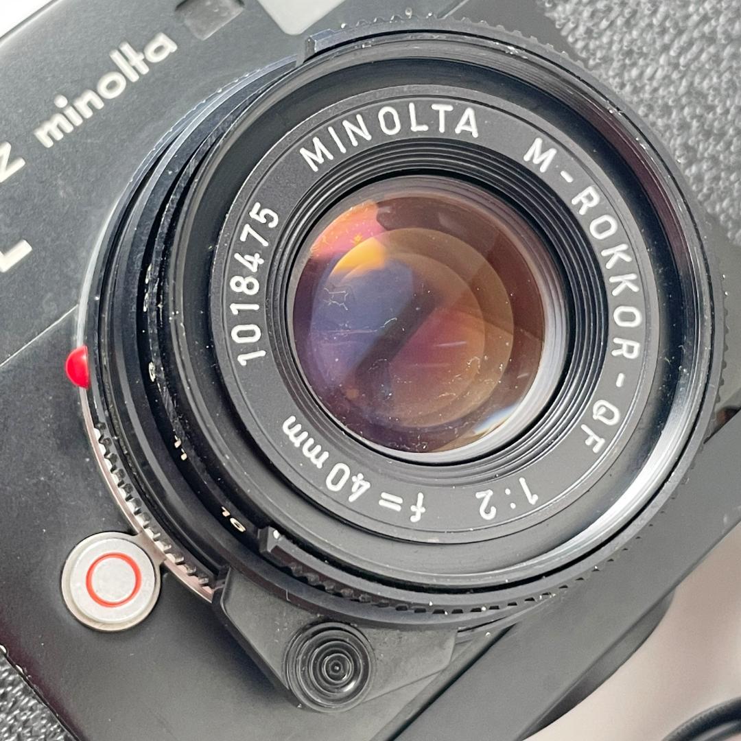 Leitz Minolta CL M-Rokkor 40mm f2 セット現状品