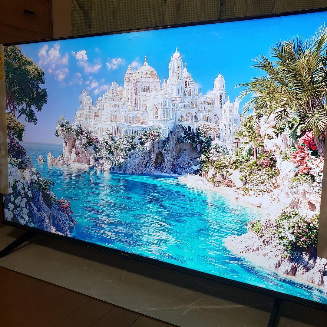 Hisense4K液晶テレビ50A68K/2024年製[未使用に近い]2番組録画