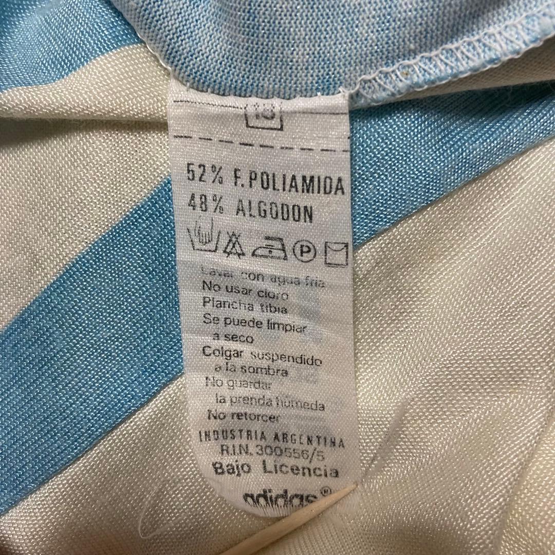 レア 90s アディダス製 アルゼンチン代表 ヴィンテージ ユニフォーム y2k