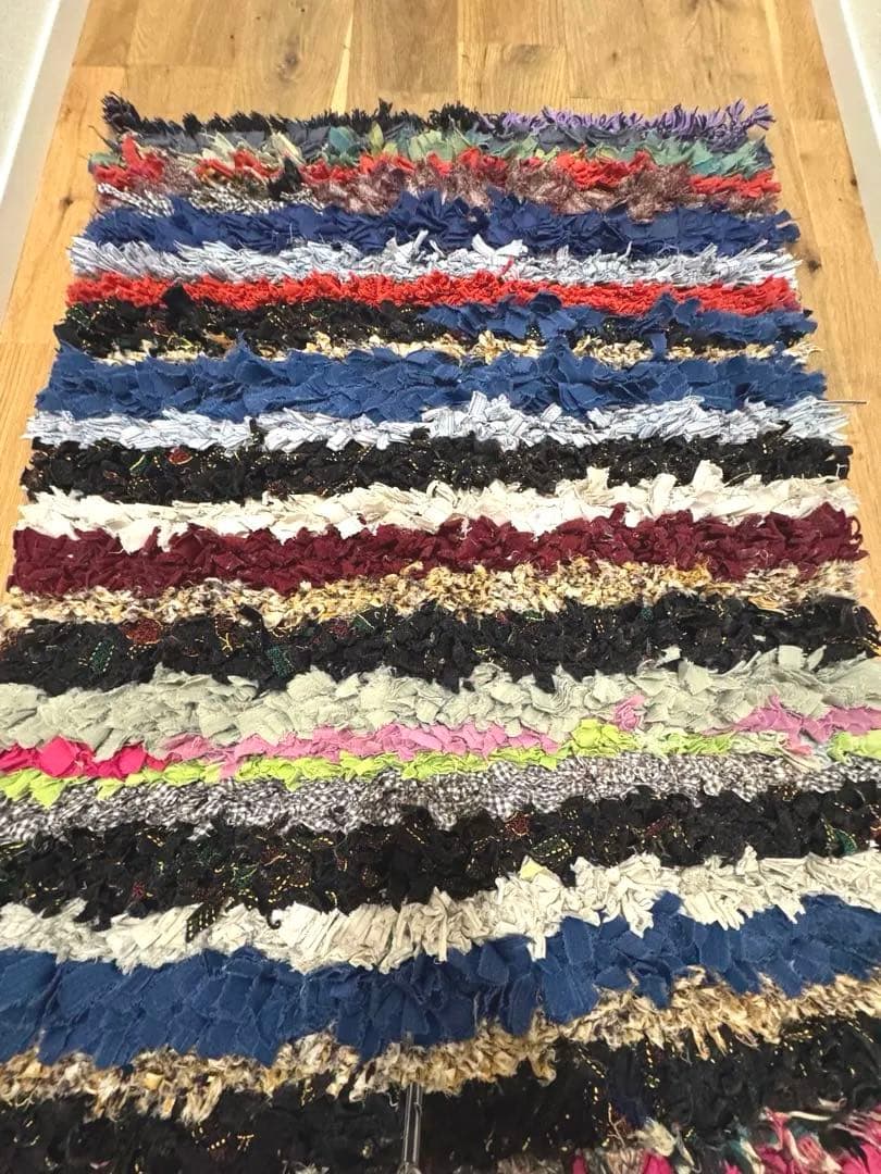 モロッコラグ　ボシャルウィット　ヴィンテージ