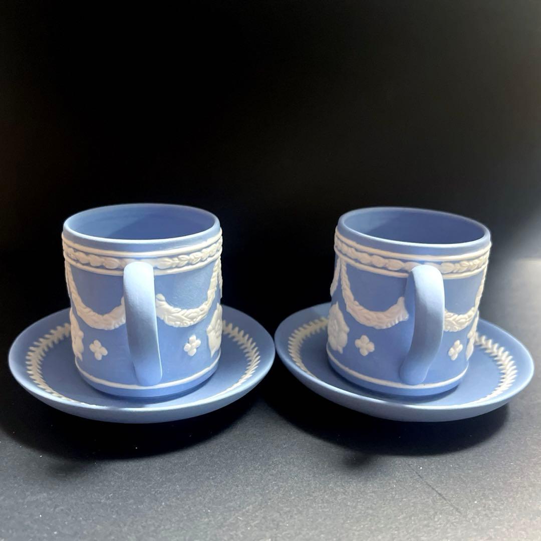 ウェッジウッド　オーナメント　ティーカップ　ジャスパー　２個セット