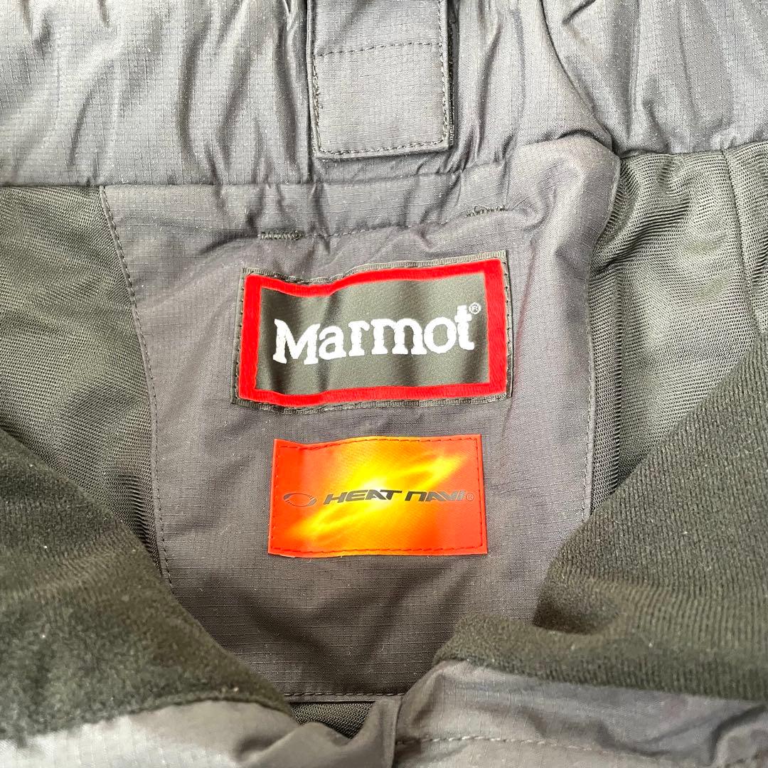 Marmot L HEAT NAVI スキー 撥水 中綿 防寒 サスペンダー付