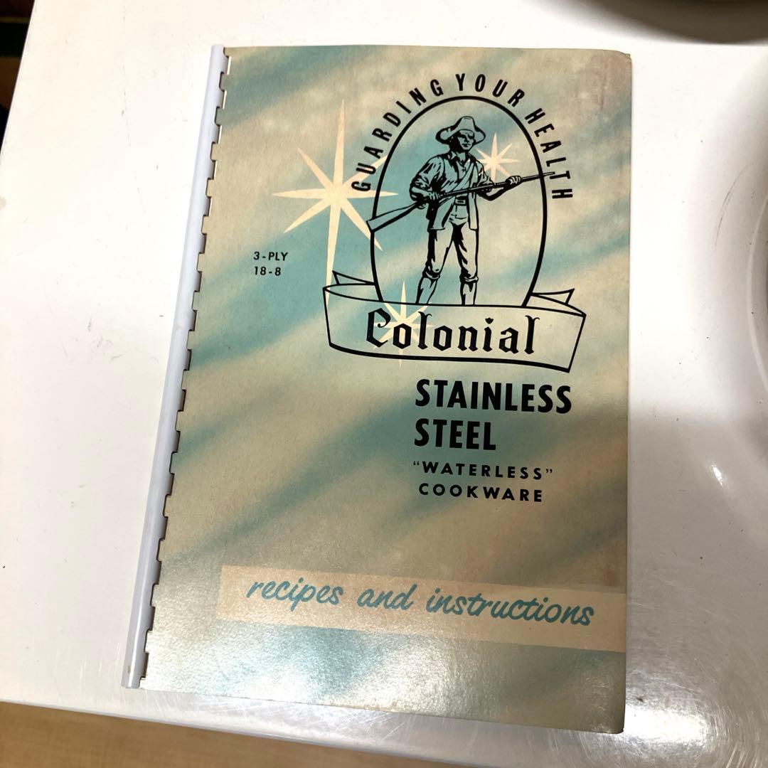 E82 【訳あり未使用】 Colonial コロニアル 鍋 フライパン セット