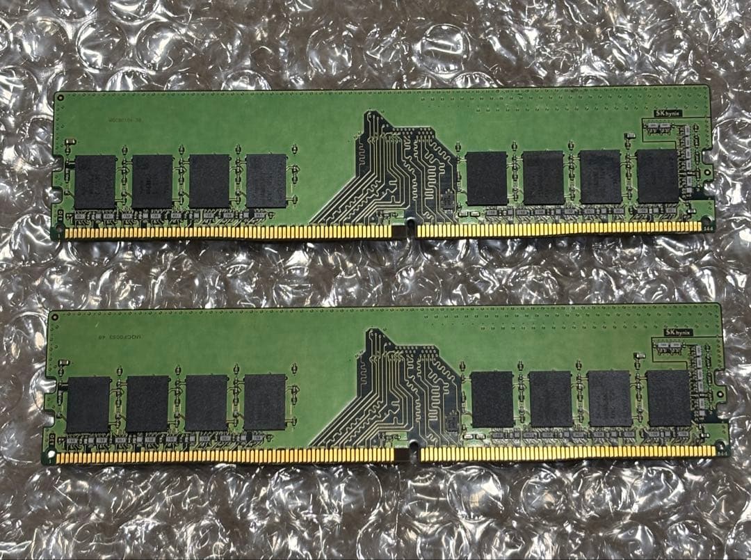 SKhynix 32GB(16x2) DDR4 メモリ PC4-3200AA