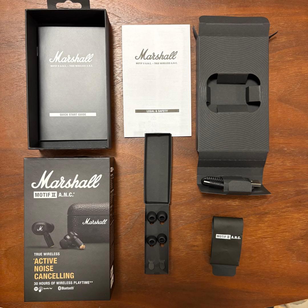 Marshall MOTIF II A.N.C. ワイヤレスイヤホン