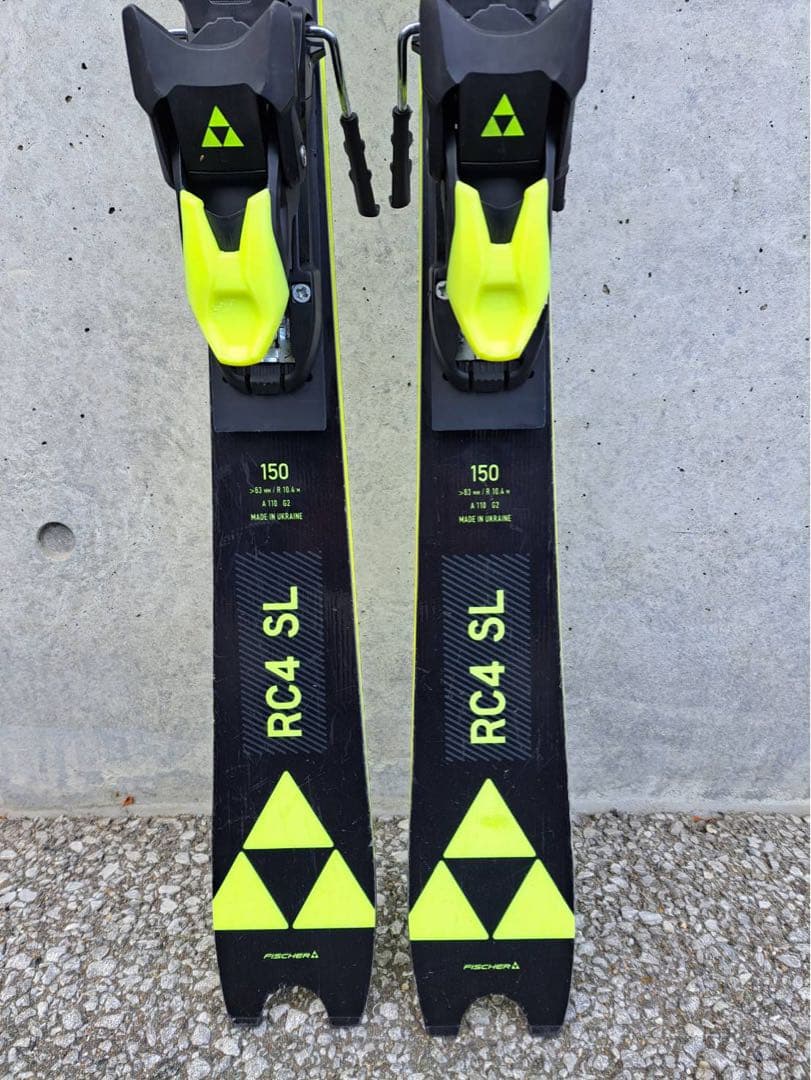 FISCHER RC4 SL スキー ビンディング付き