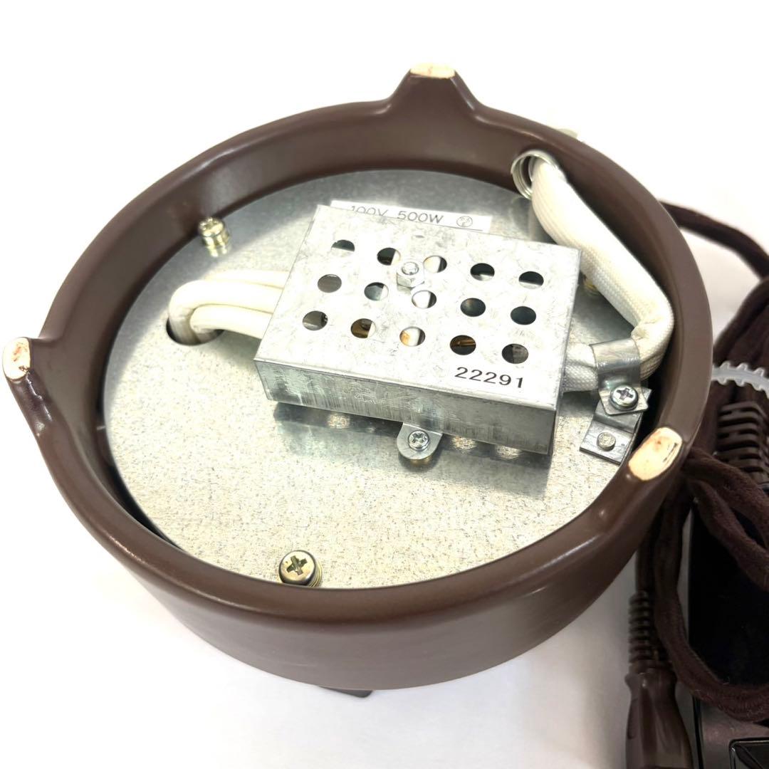 【美品】茶道風炉用電気炭　ヤマキ電器　箱付き　YU-001