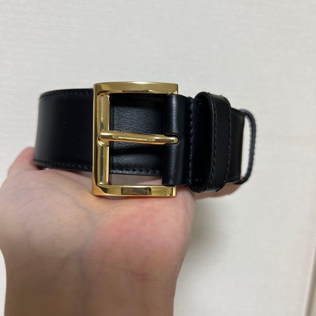 【新品】プラダ　レザーベルト〈PRADA〉