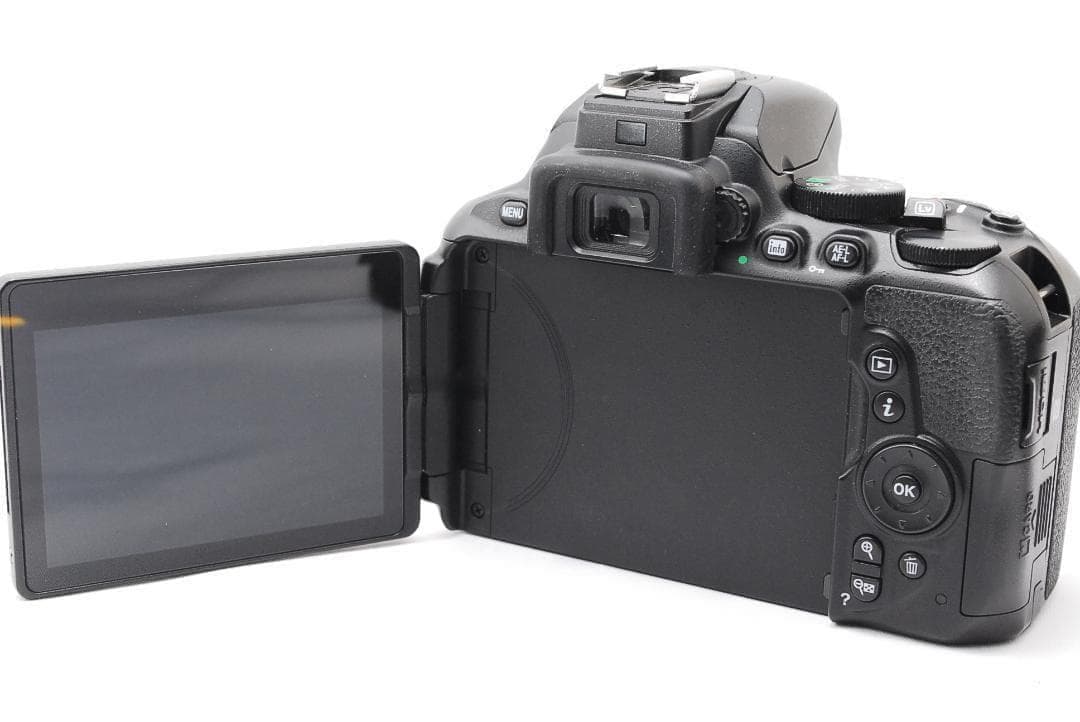 動作良好 Nikon D5600 ダブルレンズ スマホ転送 WiFi 初心者OK