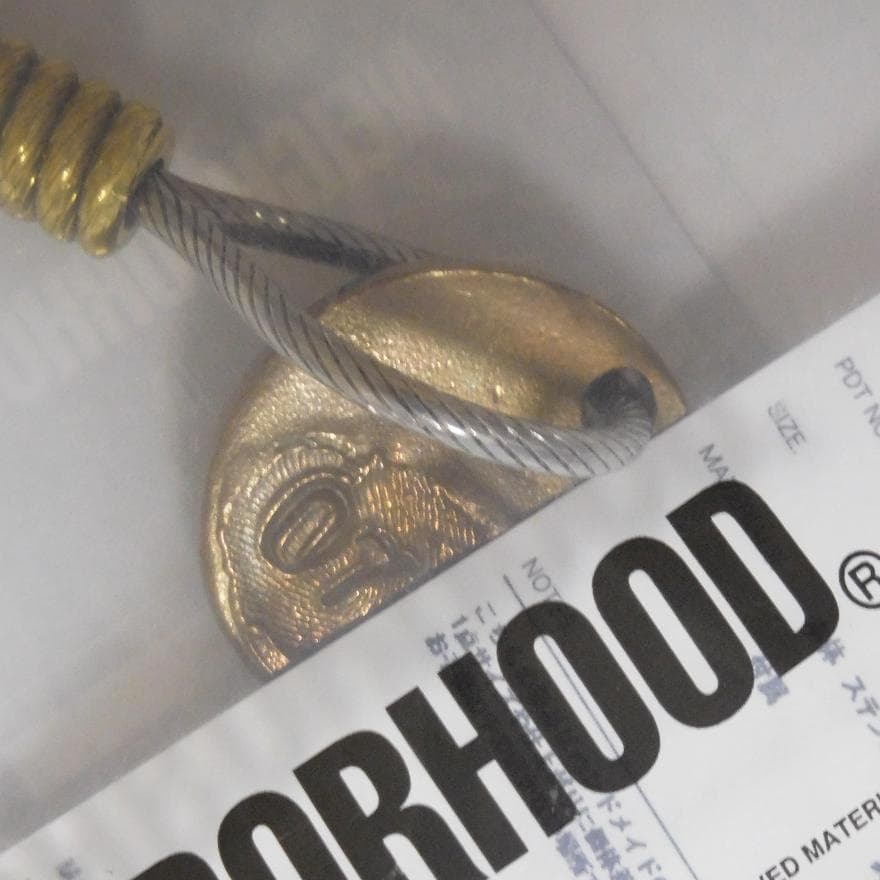 DSMG限定 ネイバーフッド ジェフデッカー キーフック シルバー×ゴールド