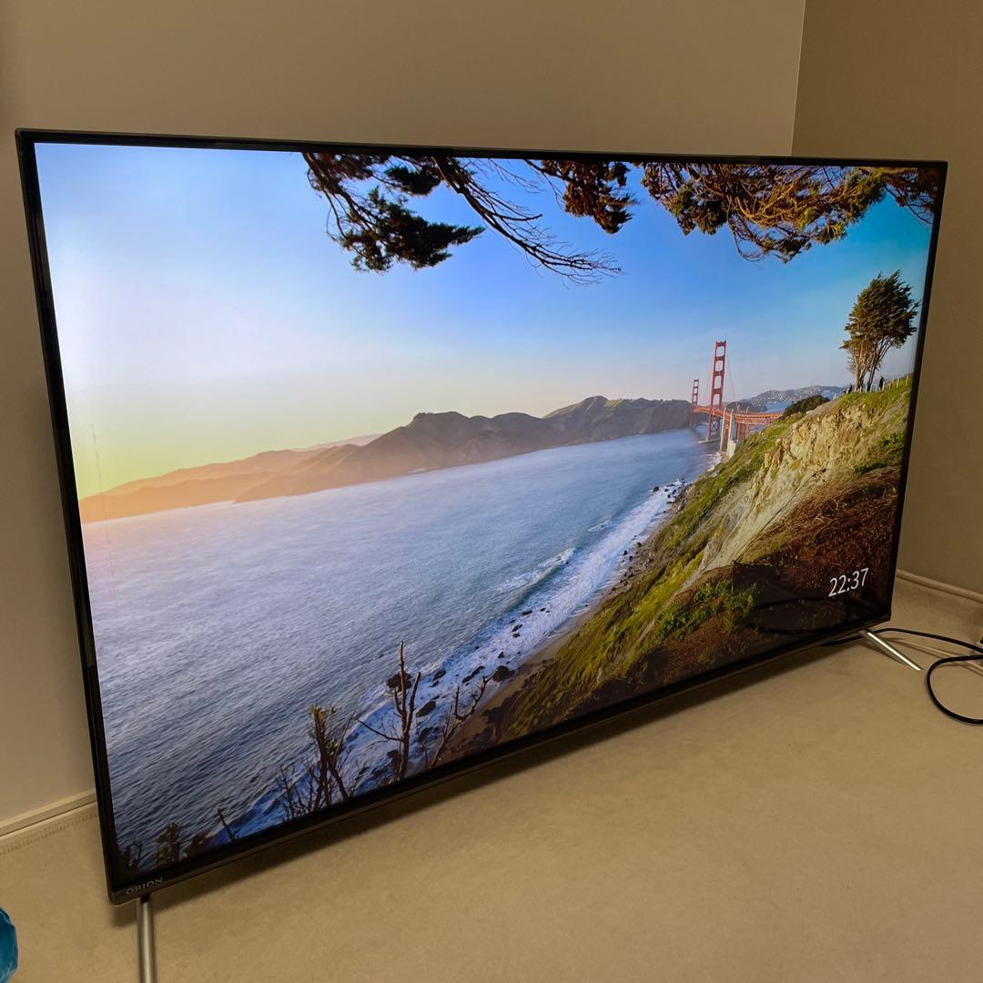 【美品】オリオン 50型 チューナーレススマートテレビ AEUD-50D