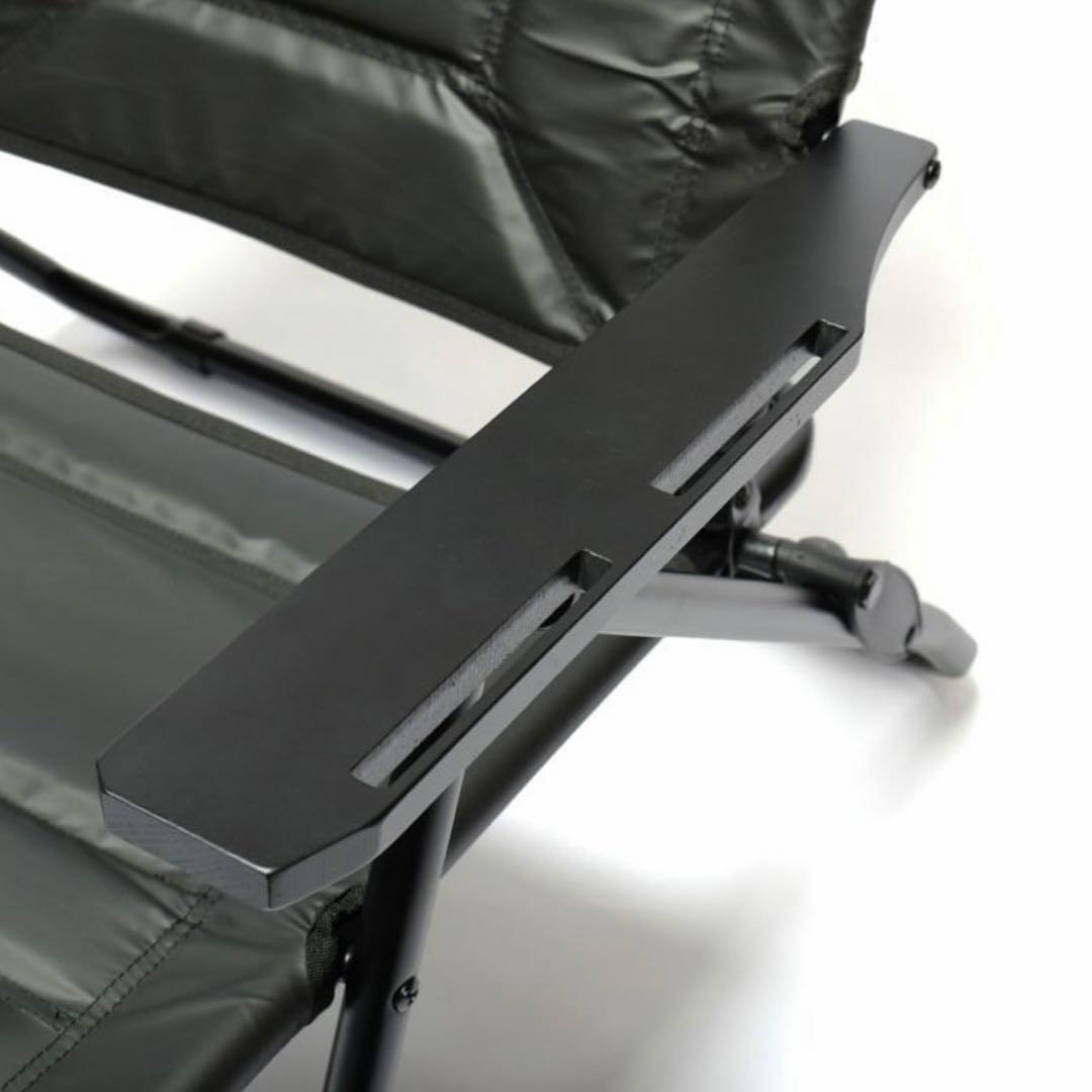 【新品】アッソブUNBY別注ハイバックローバーチェア オールブラックセット