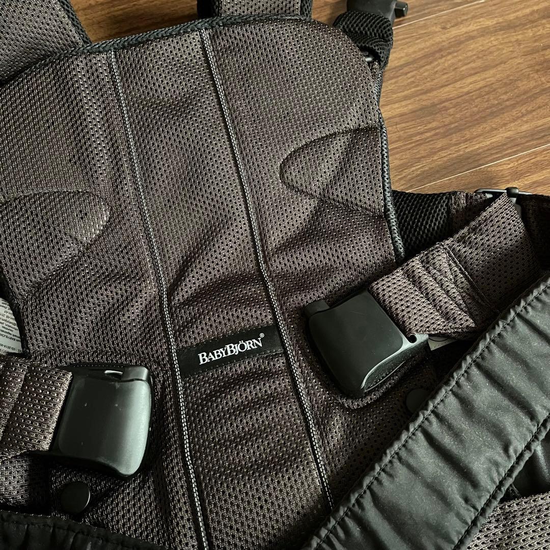 美品　BABYBJÖRN 抱っこ紐 ブラウン　ONE MESH
