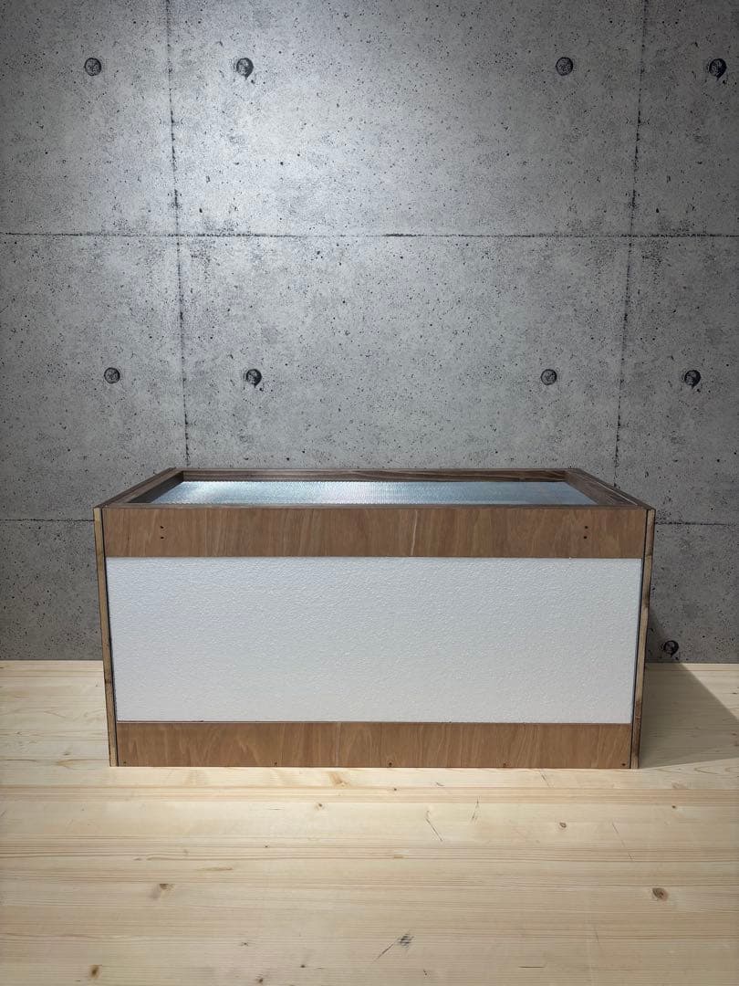 【OKACAGE】爬虫類ケージ　900×450×800 防水　木製ケージ