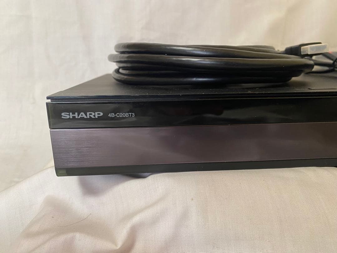 SHARP 4B-C20BT3 4Kブルーレイプレーヤー3番組　HDD202時間