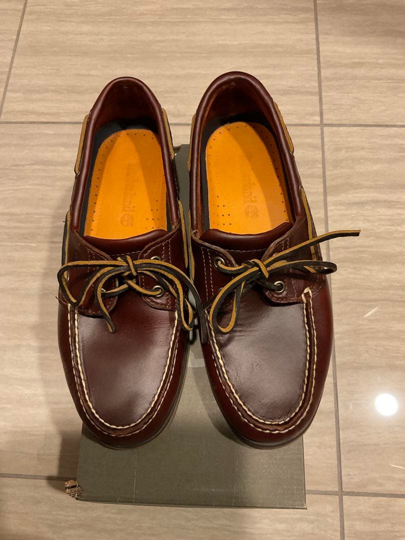 Timberland ブラウン デッキシューズ　TB025077