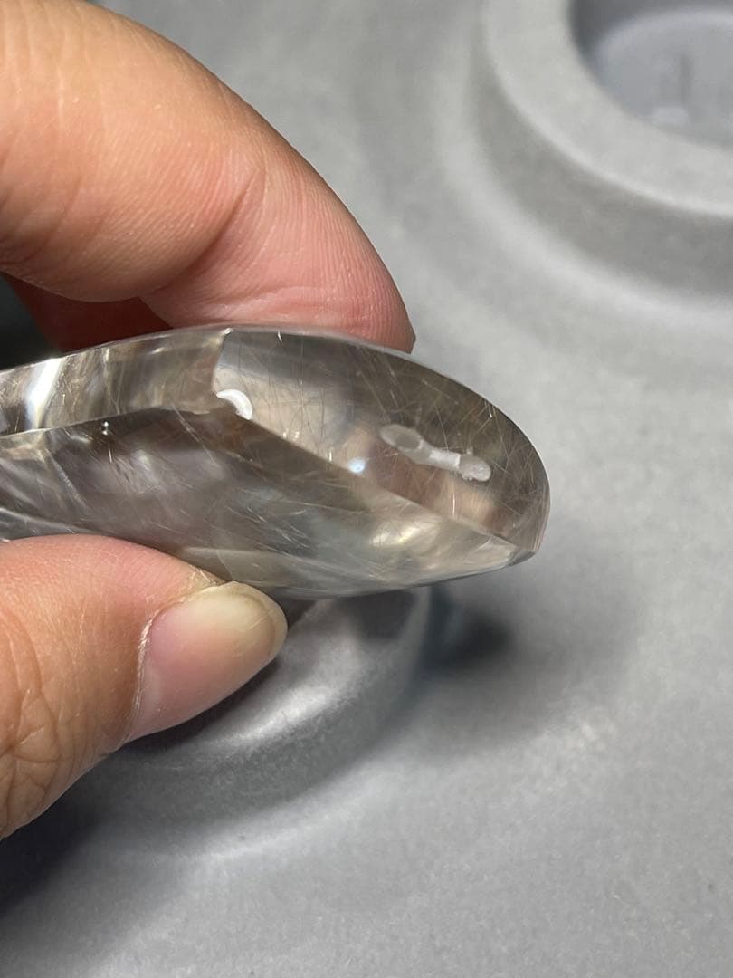 高品質　高透明^_^ ルチル　水晶　原石 トップ