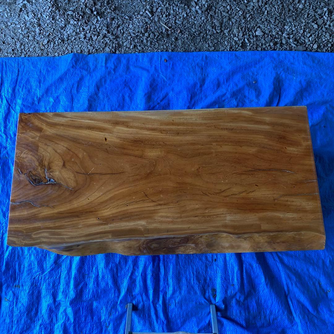 ① 座卓 ダイニング テーブル 天然木 一枚板 ちゃぶ台