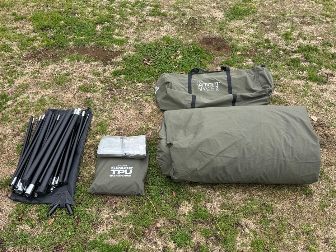 テント: SPACE PRO - ベンチレーター版/TiiTENT