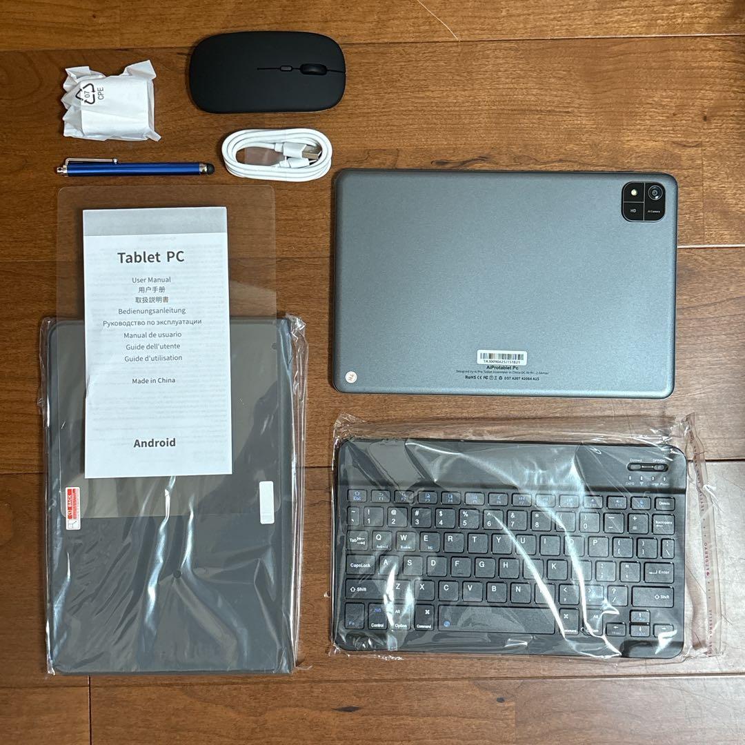 タブレット⭐️Android 16 10.1インチ Wi-Fiモデル 付属品付き