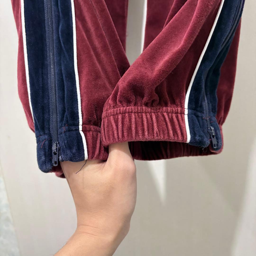 Keboz ジャージ セットアップ トラックジャケット トラックパンツ ベロア調