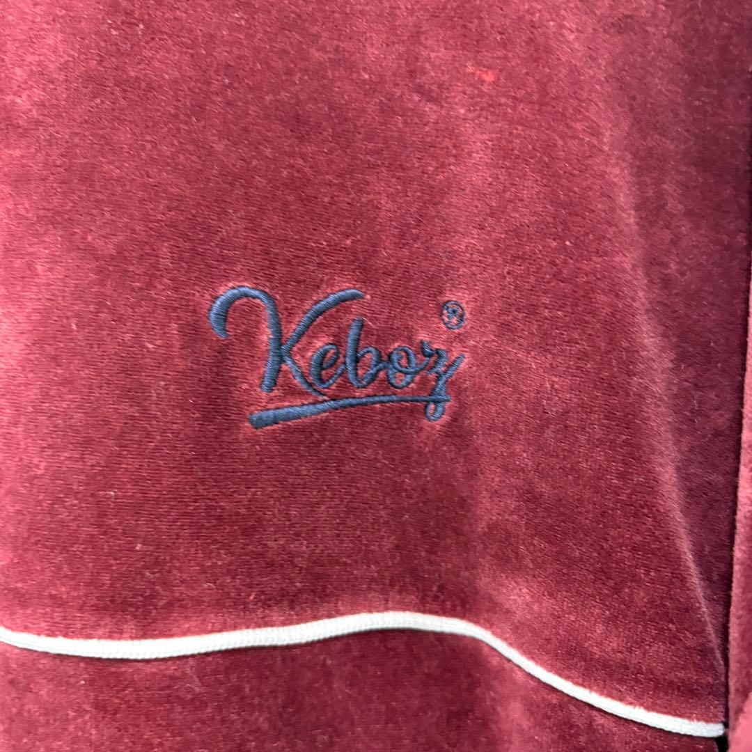 Keboz ジャージ セットアップ トラックジャケット トラックパンツ ベロア調