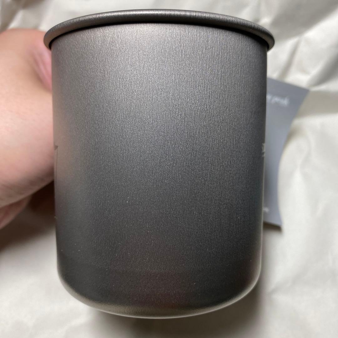 【限定】スノーピーク BE@RBRICK ベアブリック チタンシングルマグ300