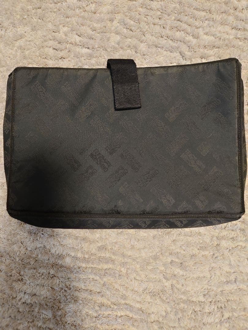 フェラガモ トートバッグ 2way ロゴ レザー 黒 大容量