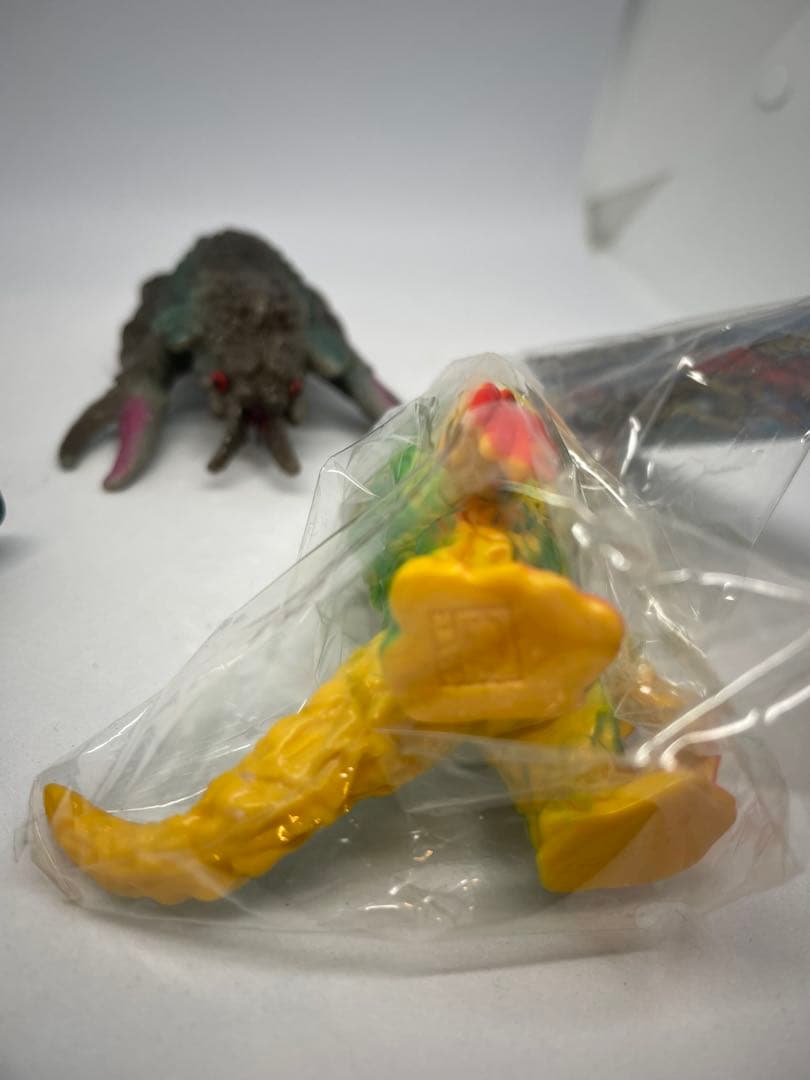 ゴジラブルマァク伝説 ヘドラ ゴジラ ガニメ ミニソフビ ブルマァク 3体セット