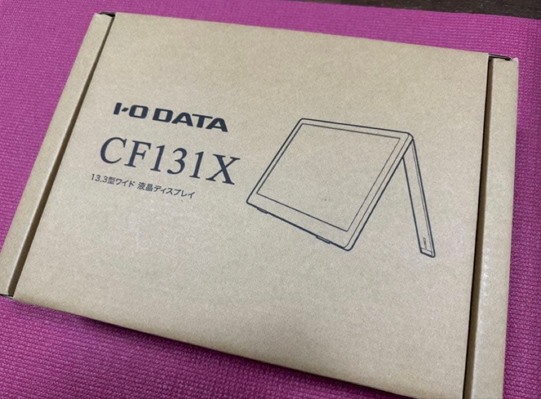 IODATA モバイルモニター (LCD-CF131XDB-M)
