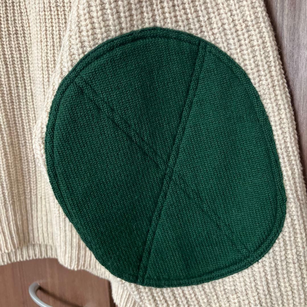 美品GEEK OUT STORE C.P company エルボーパッチニットL