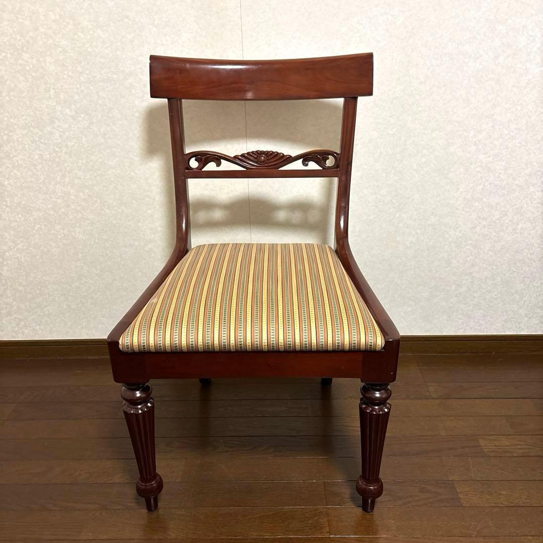 【良品】イギリス ヴィンテージ マホガニー ダイニングチェア