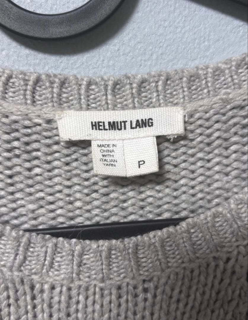 HELMUT LANG グレー/ブラック セーター P