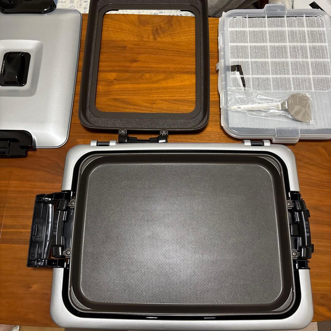 TIGER ホットプレートこれ1台　CRV-G300 SN シルバー