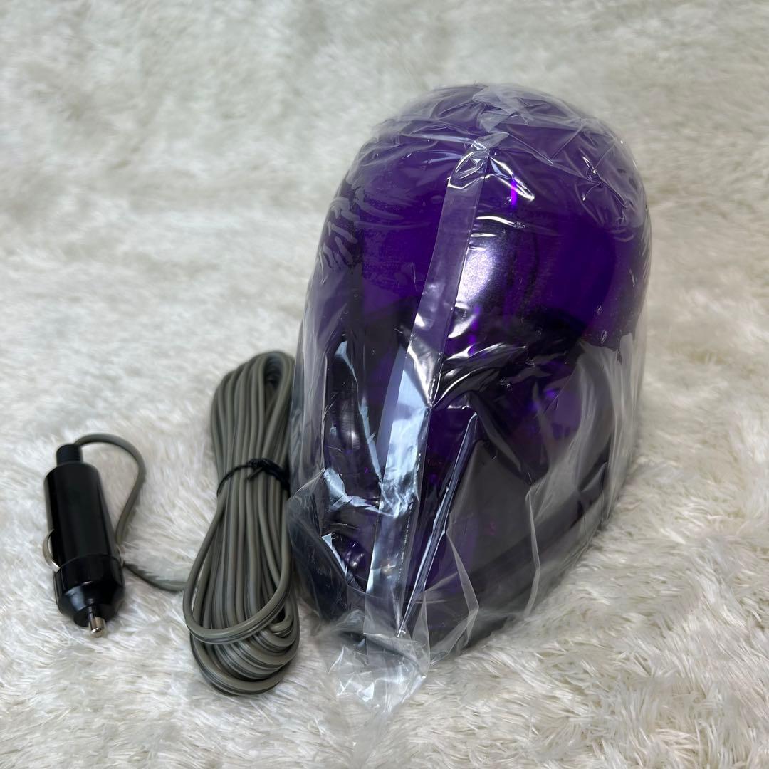 【未使用品】 パトライト　回転灯　KW-12　紫色　パープル　DC12V