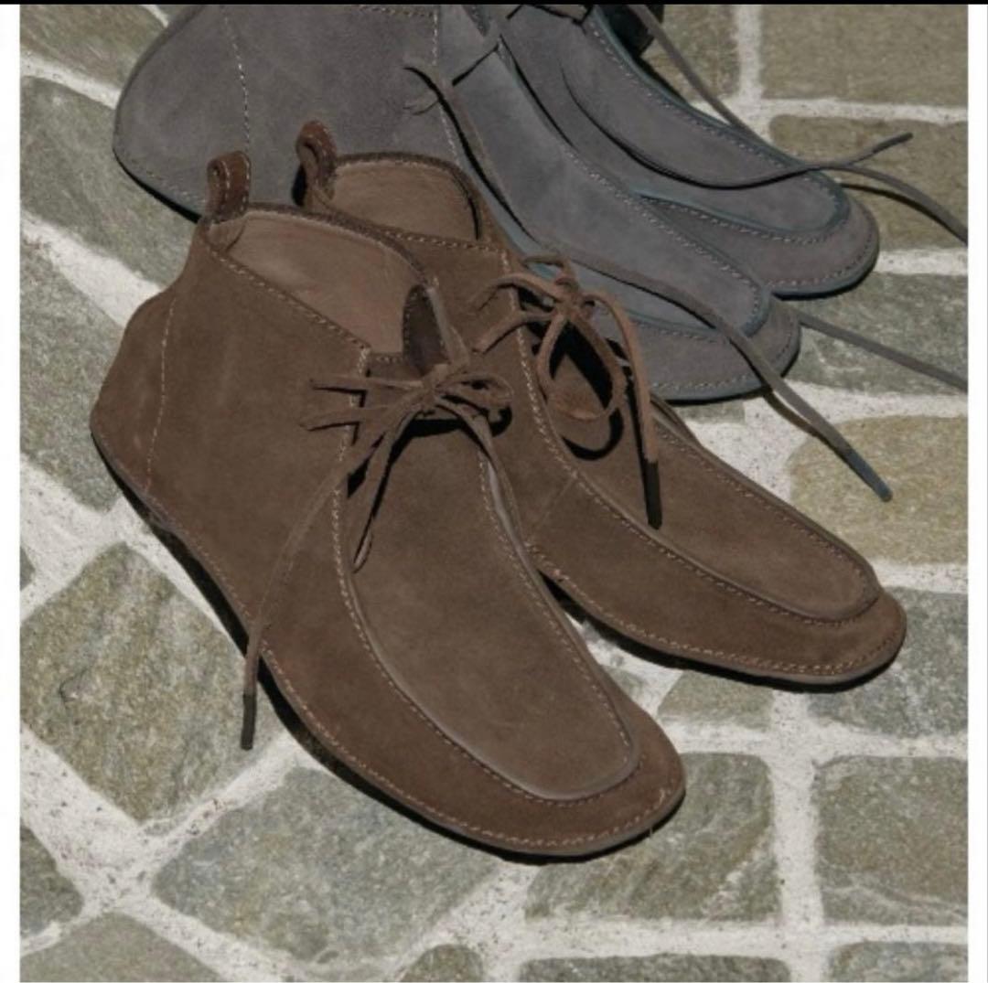 TODAYFUL Leather Moccasin Shoes チョコ　38