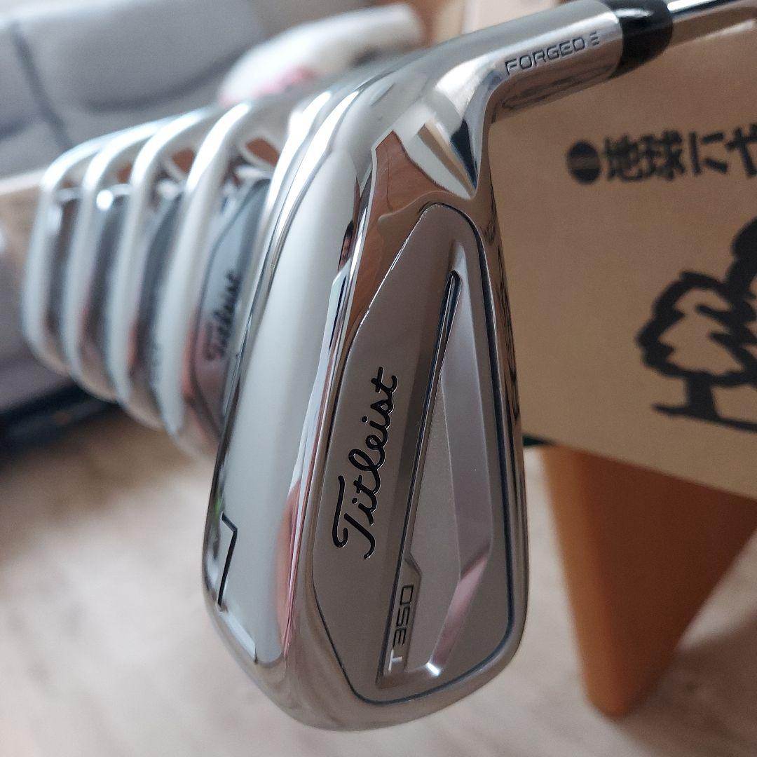 タイトリスト Titleist T350 アイアン 6本セット ほぼ新品！
