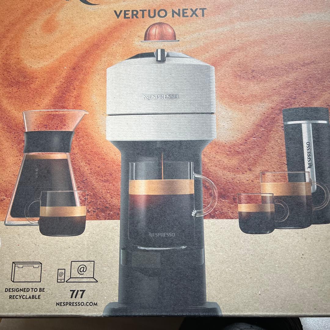 コーヒーメーカー・エスプレッソマシン Nespresso Vertuo Next GDV1-WH-W