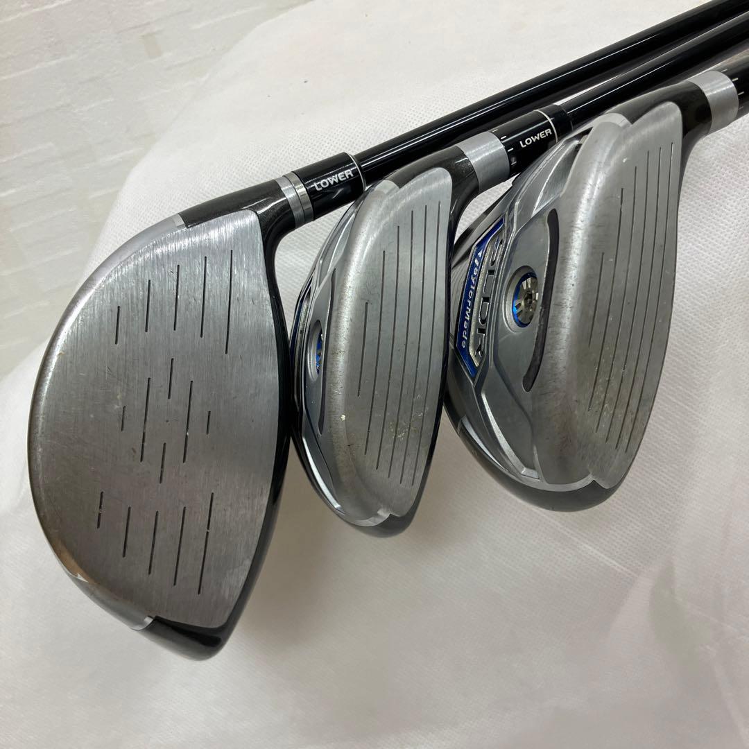 TaylorMade SLDR 3本セット/レフティー