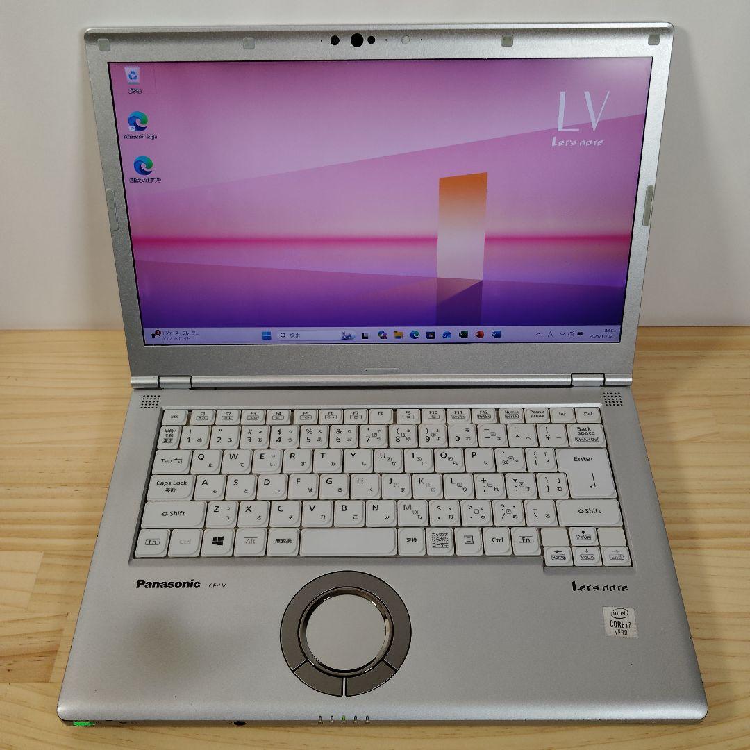 爆速 Panasonic レッツノート LV9 i7搭載 16GB SSD1TB