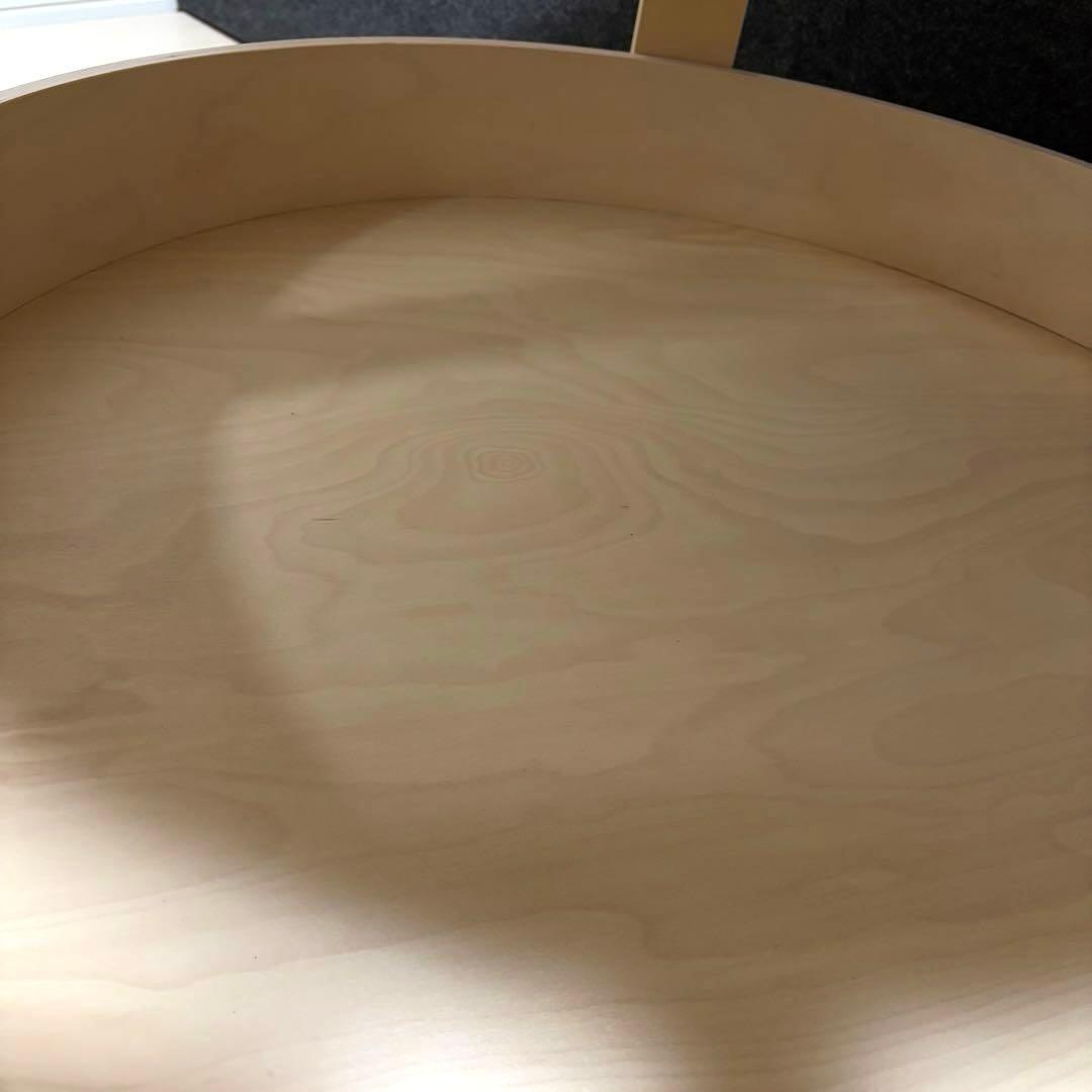 IKEA BORGEBY ボルゲビー　コーヒーテーブル　バーチ材　丸テーブル