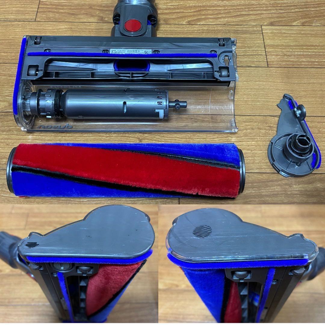 【美品】ダイソン dyson V7 fluffy 大容量新品バッテリー35分