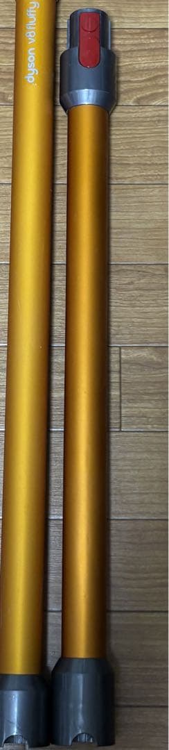 【美品】ダイソン dyson V7 fluffy 大容量新品バッテリー35分