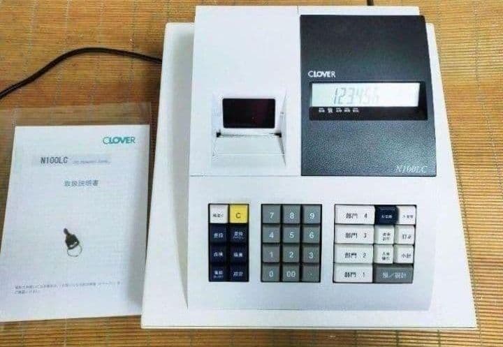 クローバーレジスター　N100LC　簡単便利特殊　送料込　100740