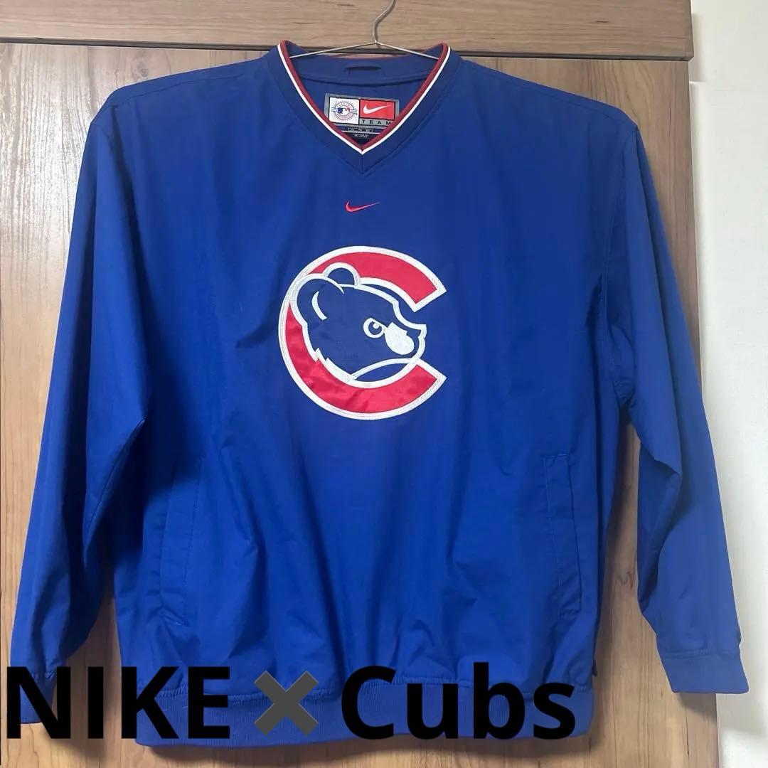 ナイキ カブス ナイロンジャケット ゲームシャツ XL