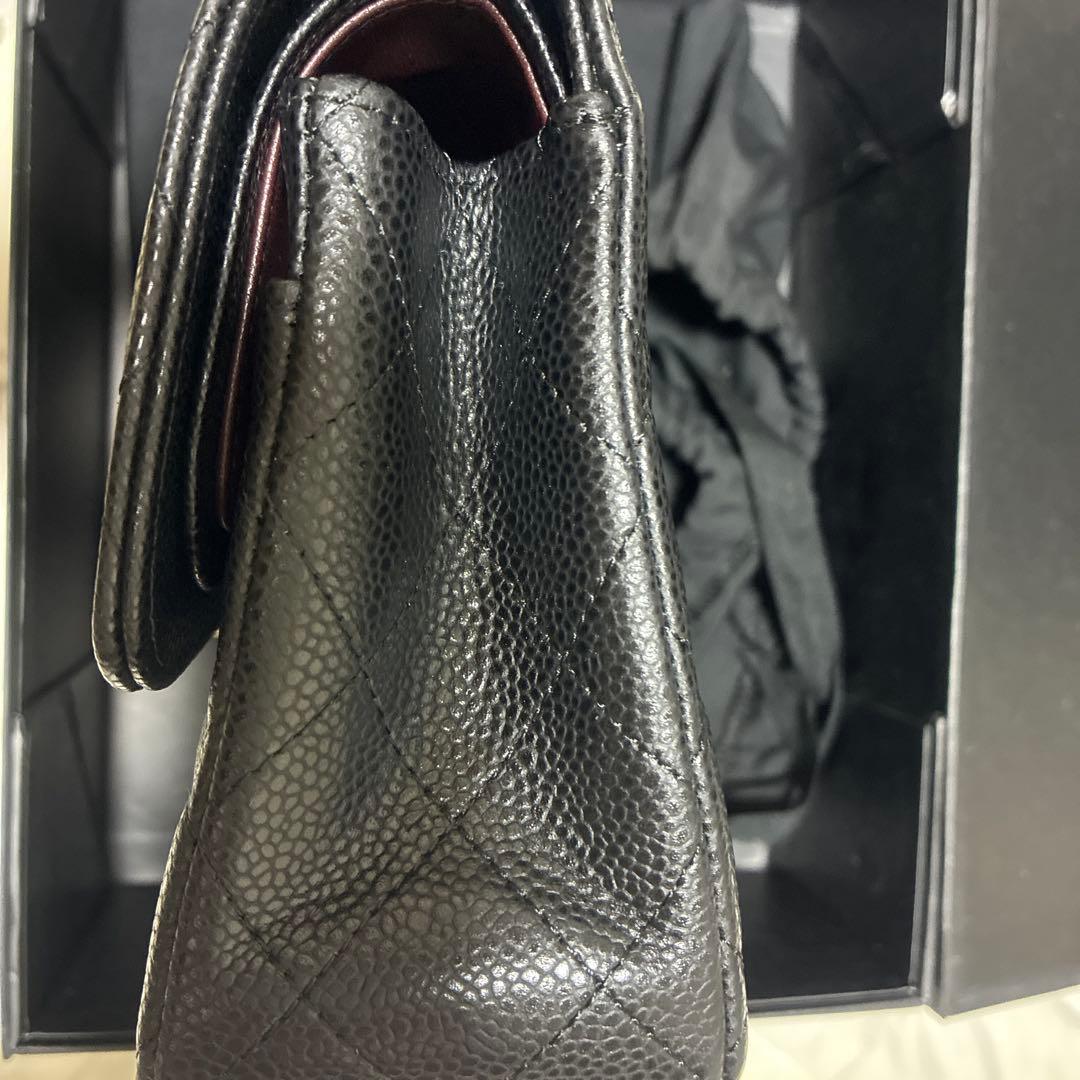 ブラック キルティング ショルダーバッグ　ノベルティ　レアなシルバー金具