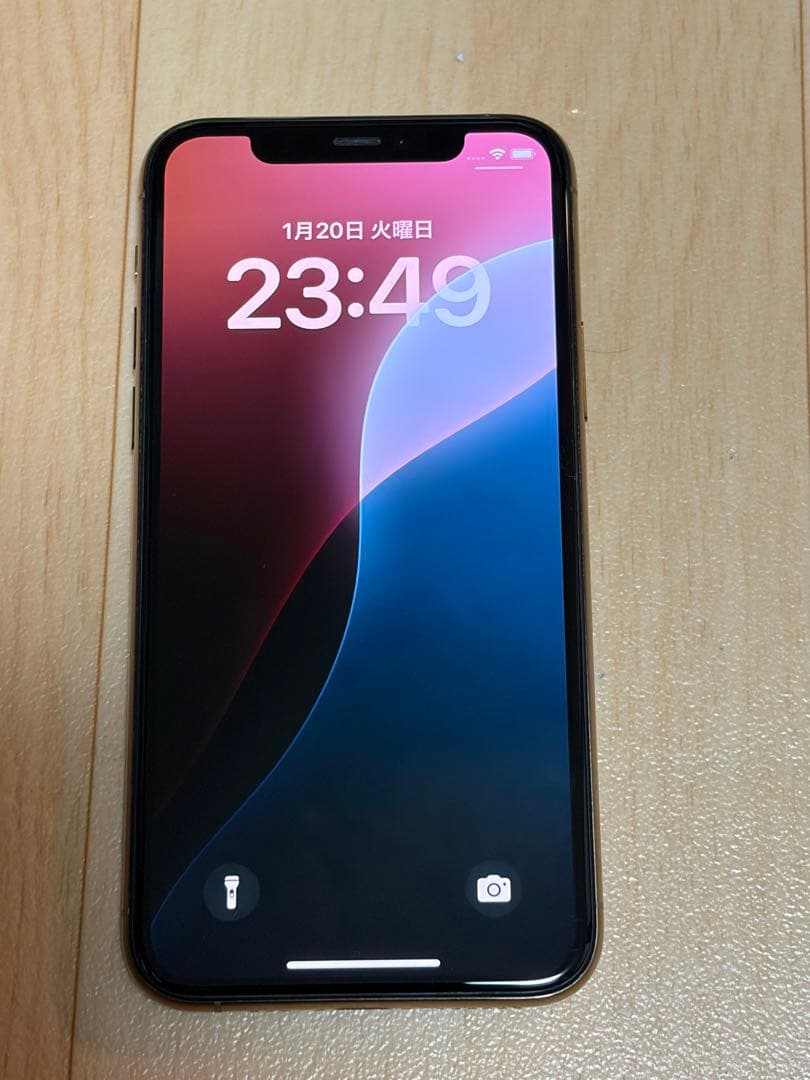 美品　iPhone11 proゴールド 256GB SIMフリー 利用制限○