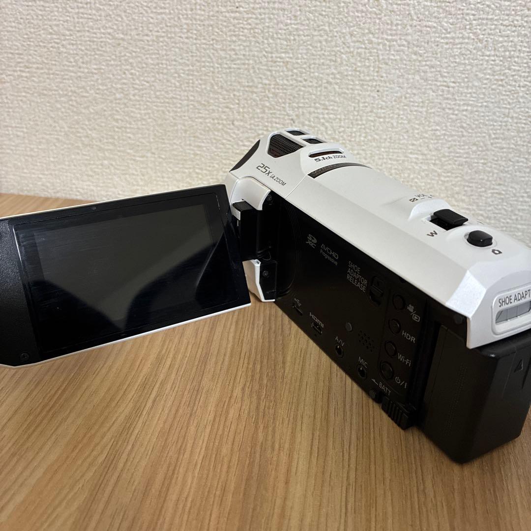 【動作良好】Panasonic 4Kビデオカメラ HC-VX980M ホワイト