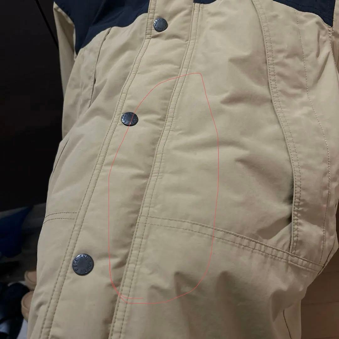 ノースフェイス最新モデルND92454マウンテンダウンジャケットケルプタンＳ